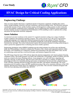 HVAC Design for Critical Cooling Applications
