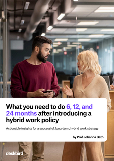 What you need to do after implementing a hybrid work policy