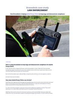 Law Enforcement Case Study