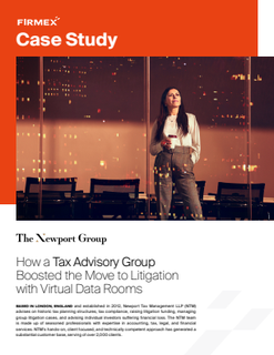 How a Tax Advisory Group Boosted the Move to Litigation with Virtual Data Rooms