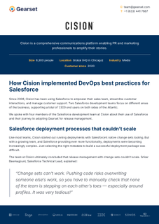 Cision and Gearset