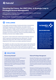 Heimdal® - VINCI Energies Case Study