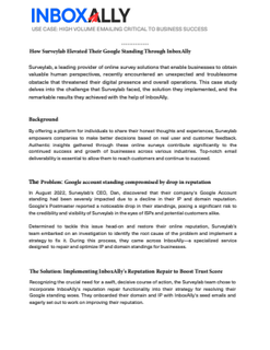 Case Study - High Volume Emailing