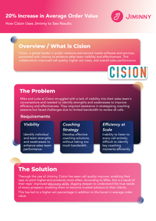 Success Stories One Pager - Cision