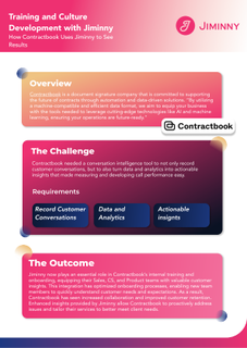 Success Stories One Pager - Contractbook