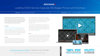 Kochava CTV & OTT Analytics and Attribution