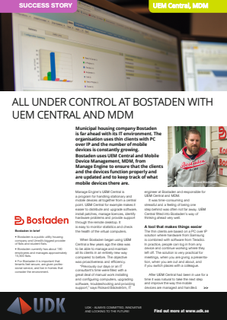 All under control at Bostaden with Endpoint Central