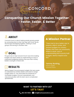 Conquering the Church Mission Together