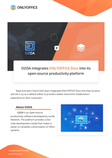 O2OA Success Story