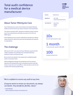 10x document approval speed vs. paper-based QMS