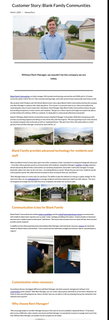 Blank Family Communities Case Study