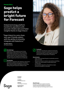 Customer Success Story - Forecast Technologies