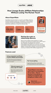 Lineage Affiliate Case Study