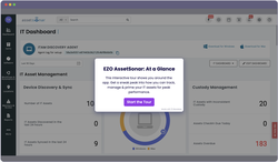 image of interactive demo by EZO AssetSonar