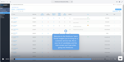 image of interactive demo by HireScore