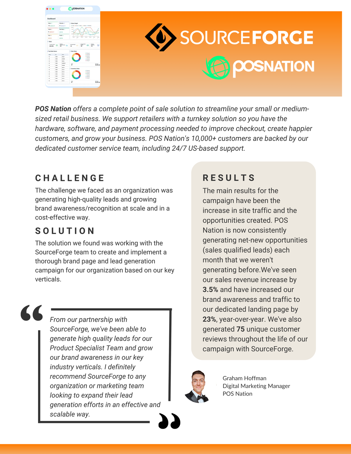 SourceForge Vendor Case Studies SourceForge Vendor Case Studies