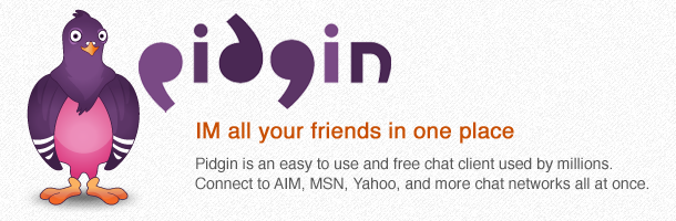 Find out more about Pidgin