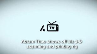 Printing 3-D Replicas of Human Beings with a Home Brew Printer (Video)